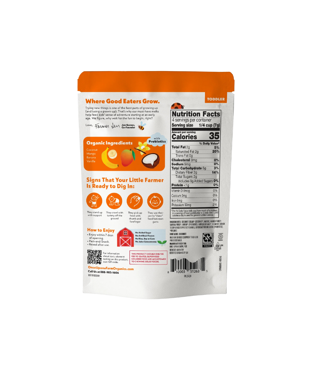 Mango Ba-nilla Coconut Melts