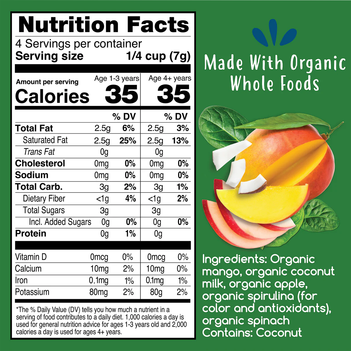 Amara Mighty Sweet Greens Melts