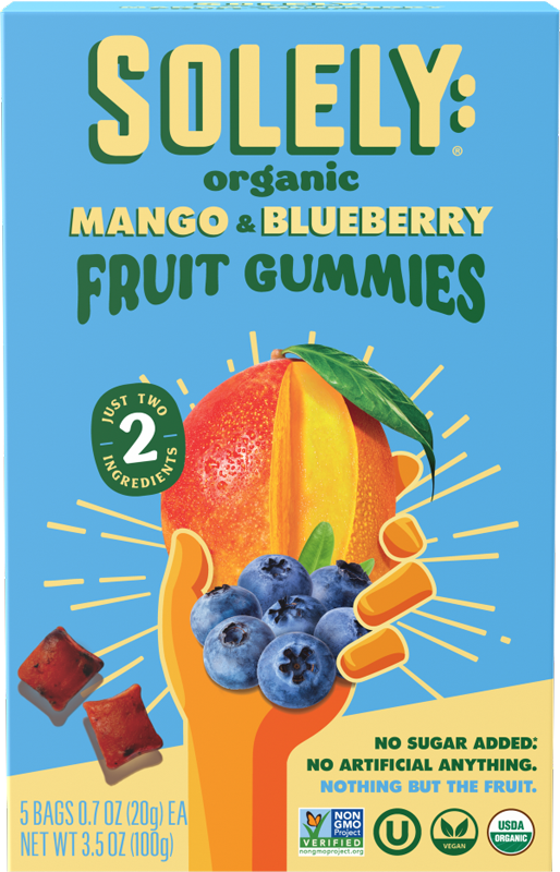 Organic Mango Blueberry Whole Fruit Gummies