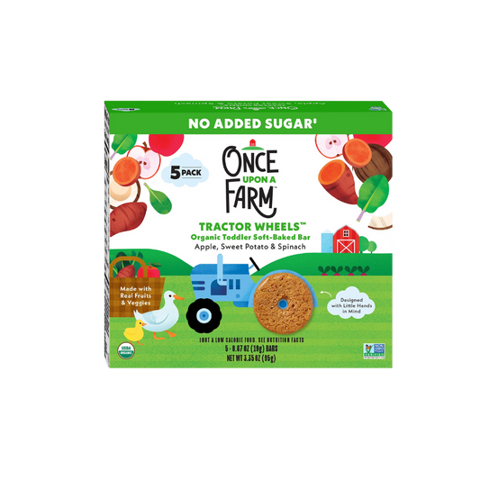 Apple, Sweet Potato & Spinach Tractor Wheels