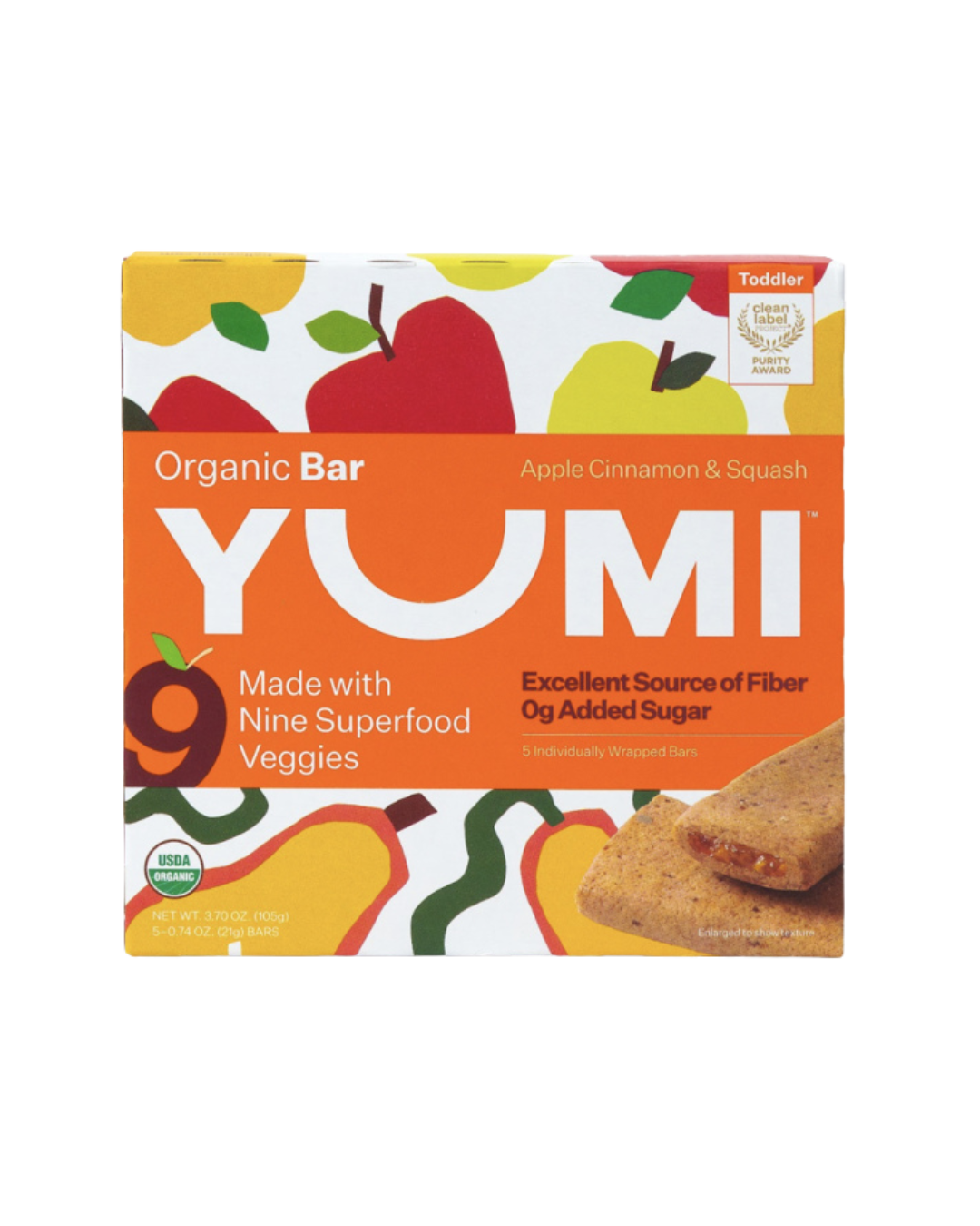 Organic Bar – Apple Cinnamon & Squash