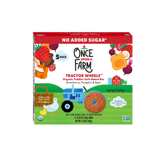 Strawberry, Pumpkin & Beet Tractor Wheels