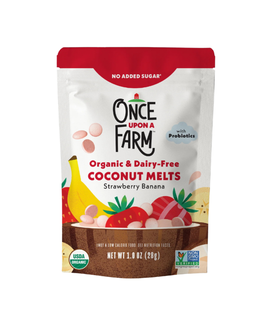 Strawberry Banana Coconut Melts